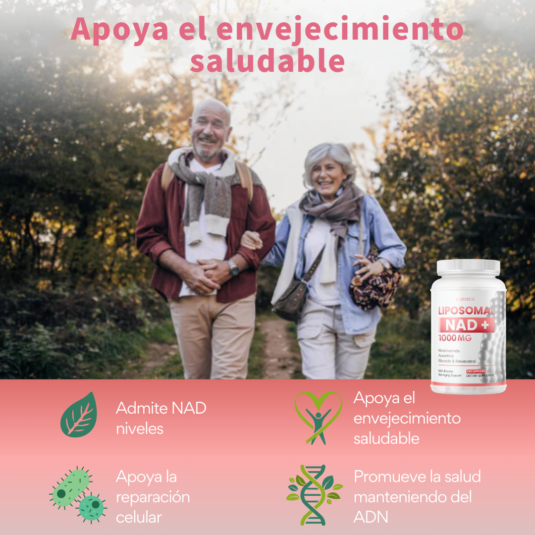 NeverAge LIPOSOMAL NAD+ 🇺🇸 ✅ (120)