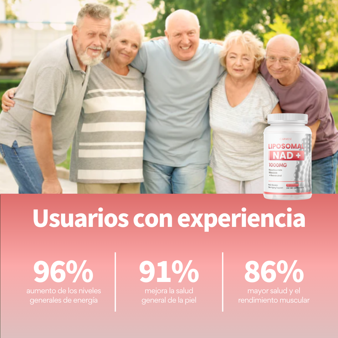 KIT REJUVENECEDOR - LIPOSOMAL NAD + RESVERATROL