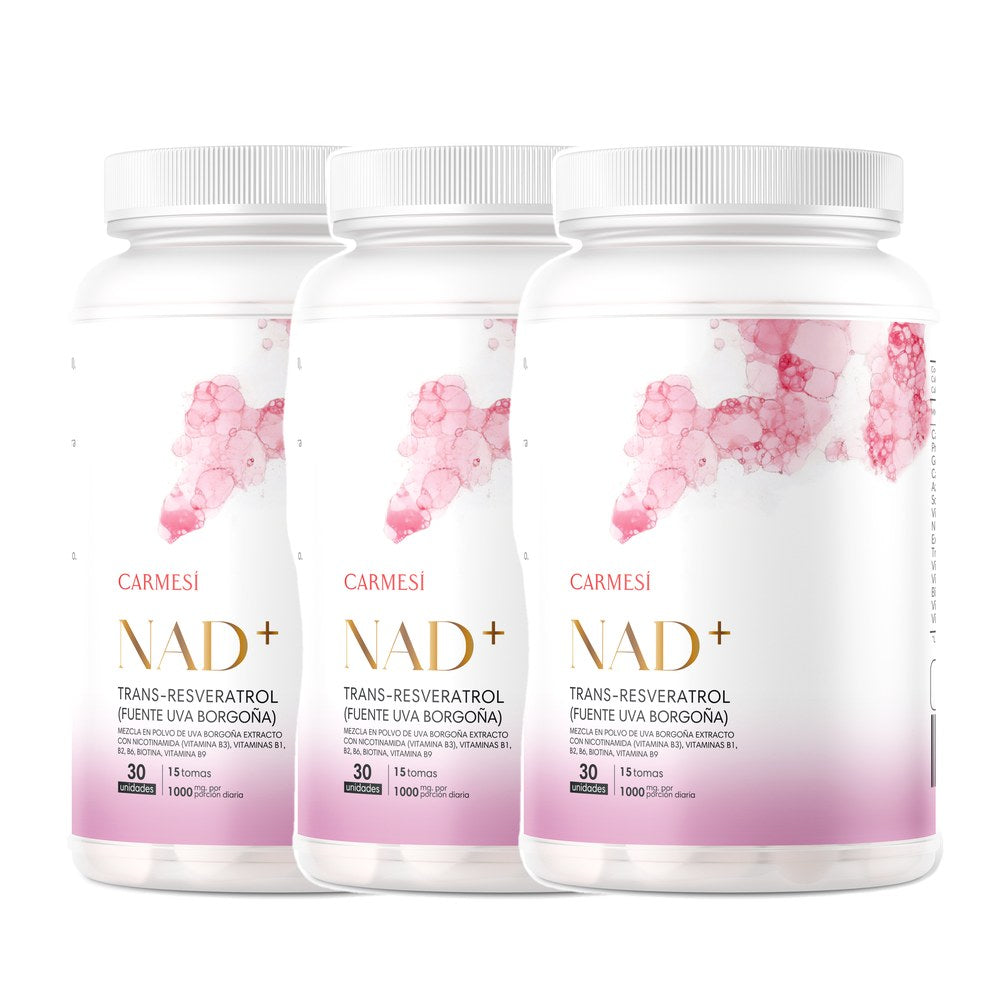 3x NAD+ · 30 cápsulas