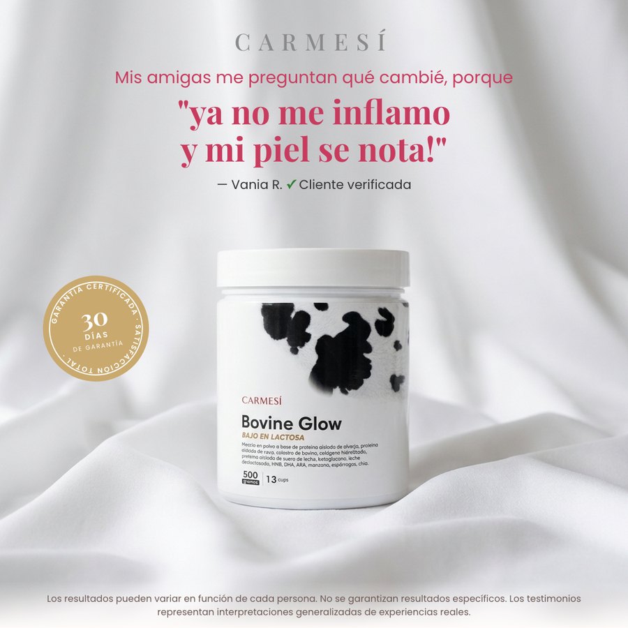 “Ya no me inflamo y mi piel se nota”