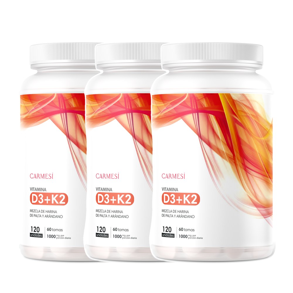 Vitamina D3 + K2 100 cápsulas
