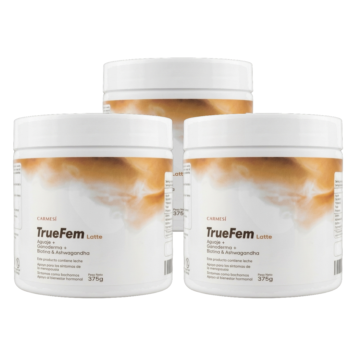 TrueFem Latte™ Café Funcional Aguaje + Ganoderma + Biotina + Ashwagandha 375g