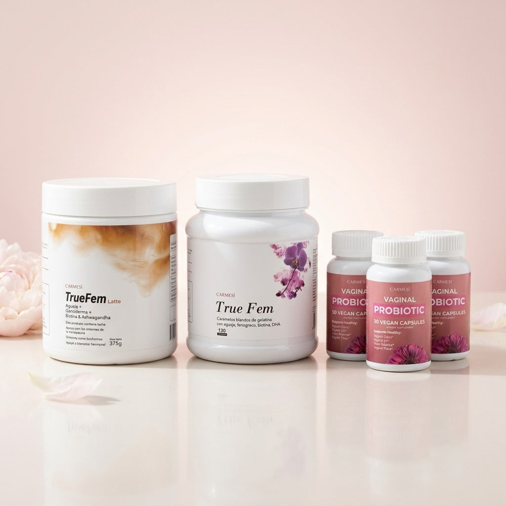 Equilibrio hormonal femenino, completo