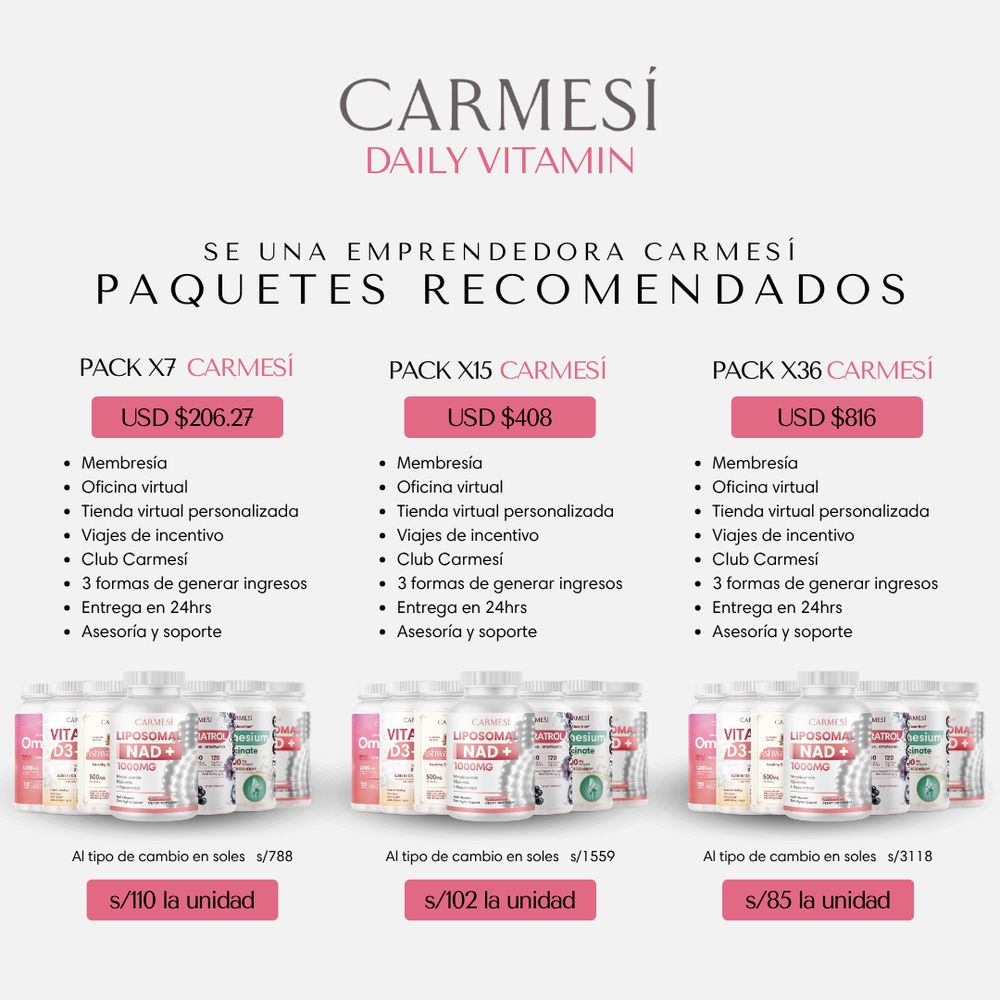 Emprendedora Carmesi