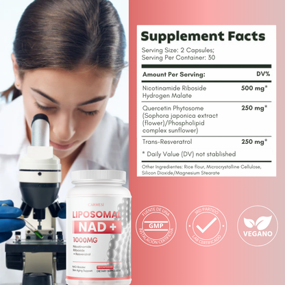 NeverAge LIPOSOMAL NAD+  🇺🇸 ✅