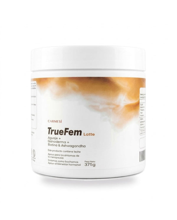TrueFem Latte™ Café Funcional Aguaje + Ganoderma + Biotina + Ashwagandha 375g