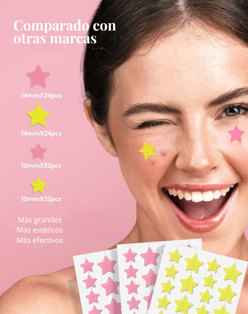 STARS Pimple Patch/ Parches para granitos