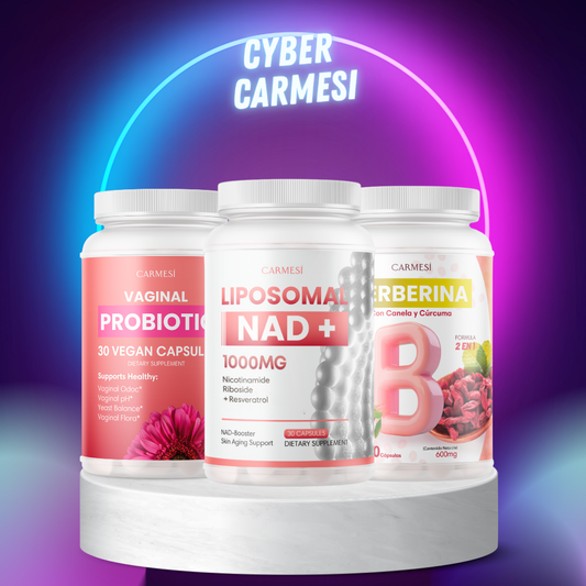 Kit Renuevate Carmesi - Liposomal Nad+ Berberina + Provaginal