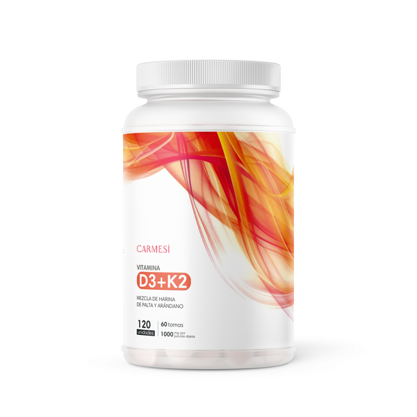 Vitamina D3 + K2 120 cápsulas