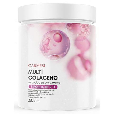 Multi Colágeno · 5 Tipos · Bovino + Marino