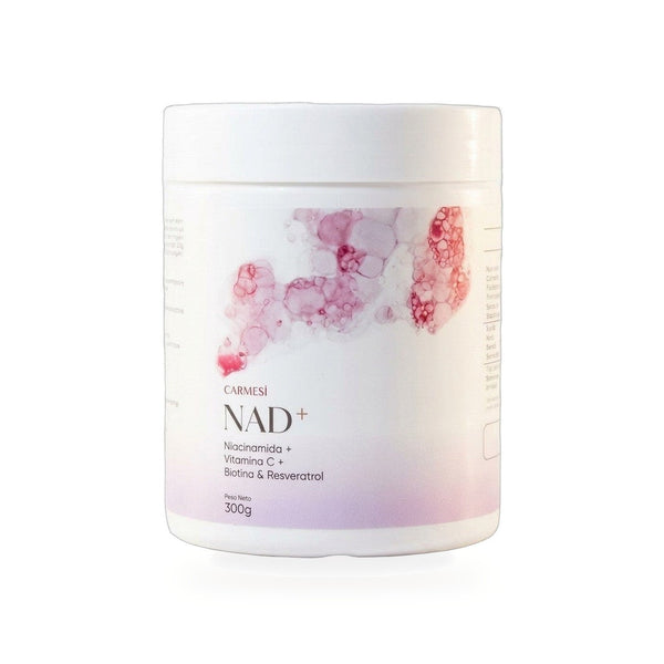 NAD+ Bebida™ Niacinamida + Vitamina C + Biotina + Resveratrol + Colágeno 300g