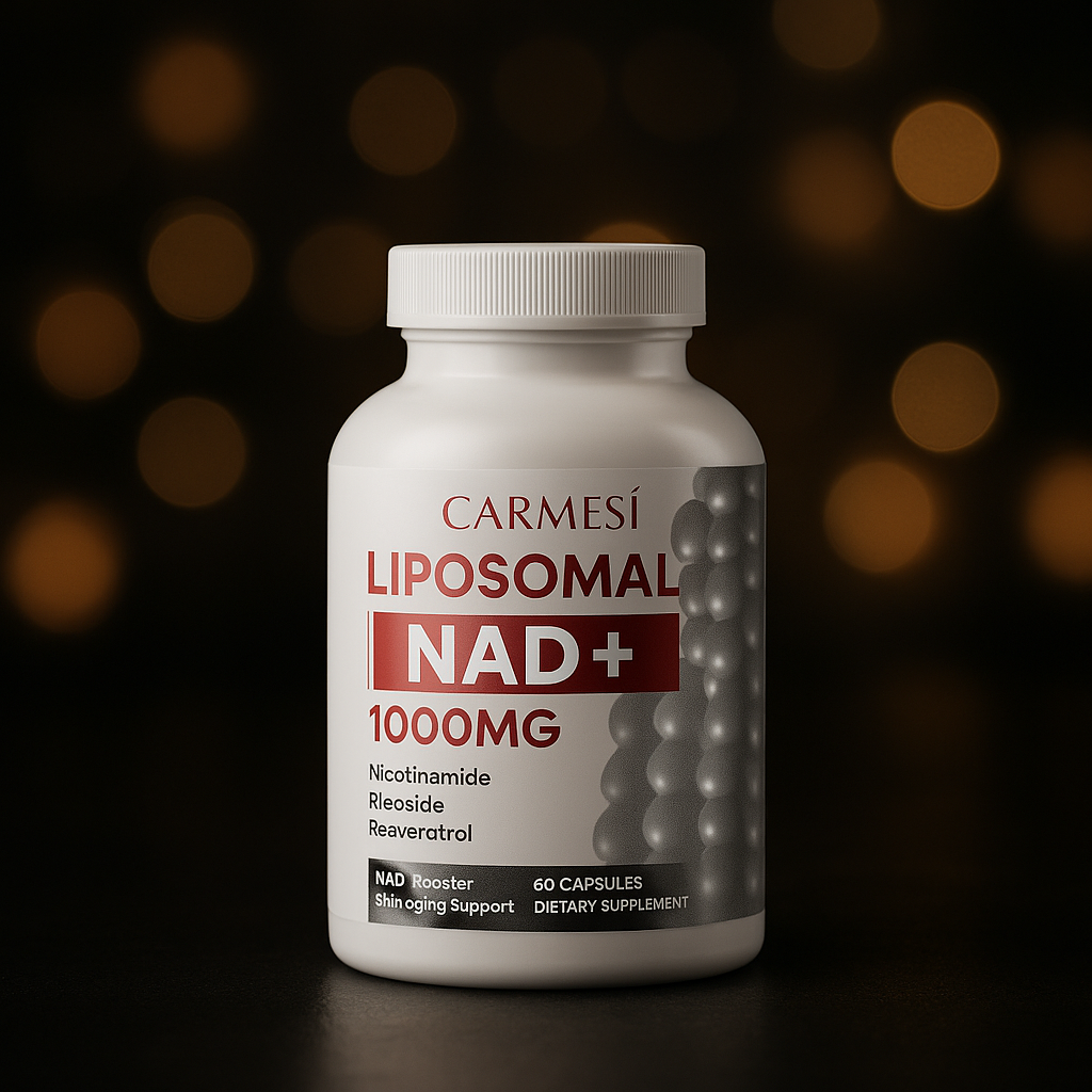 NeverAge NAD+ Liposomal Carmesi