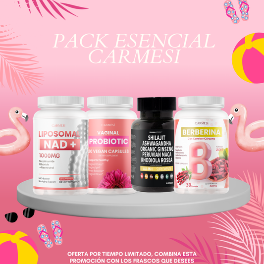 PACK ESENCIALES CARMESI