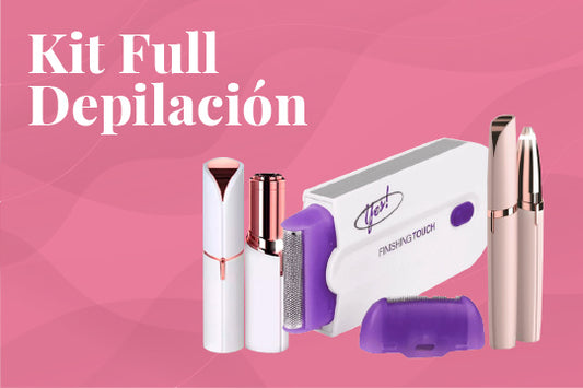 Kit FULL DEPILACIÓN (PURE BROWS, FINISHING TOUCH, FACIAL CLEAN)