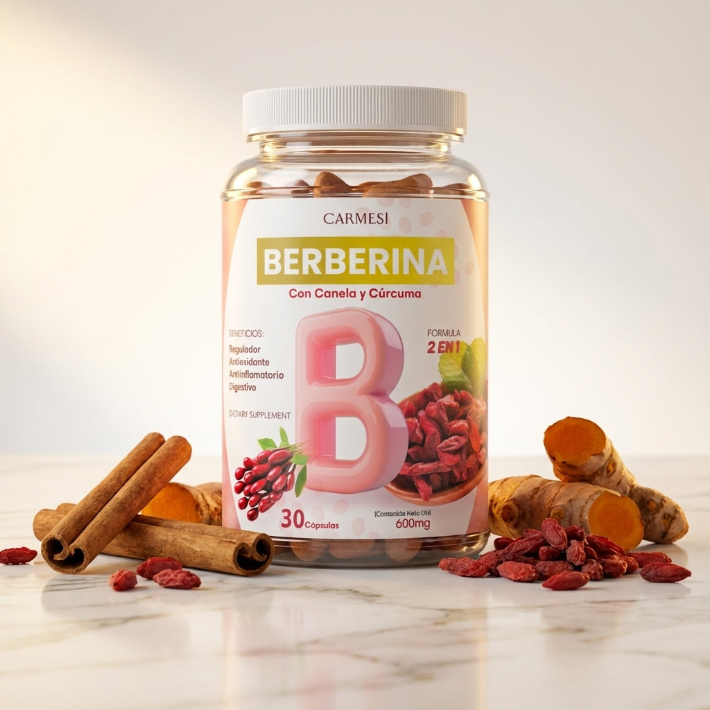 Carmesi Berberina HCL 600mg