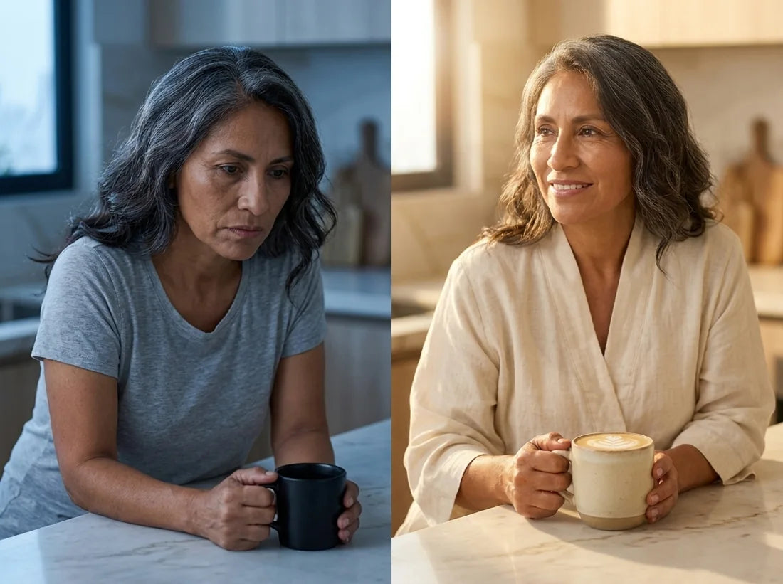 Antes y después comparación