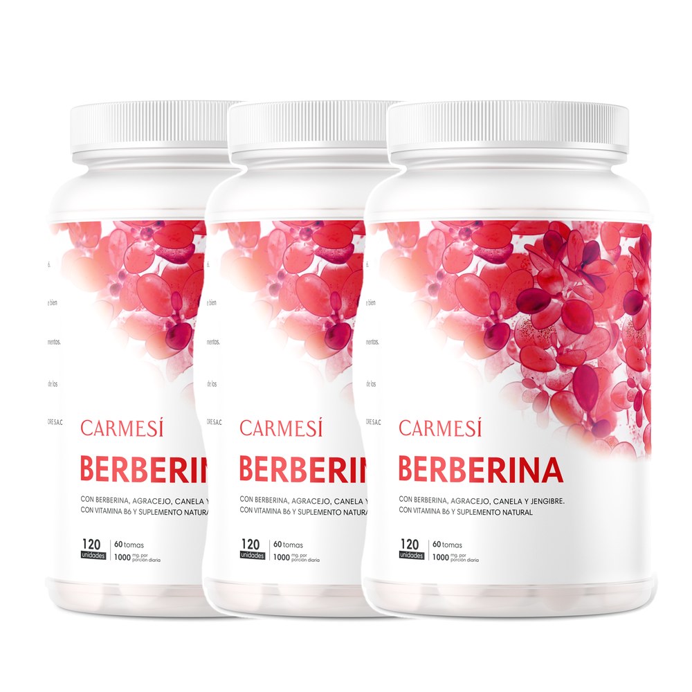 Berberina 120 cápsulas
