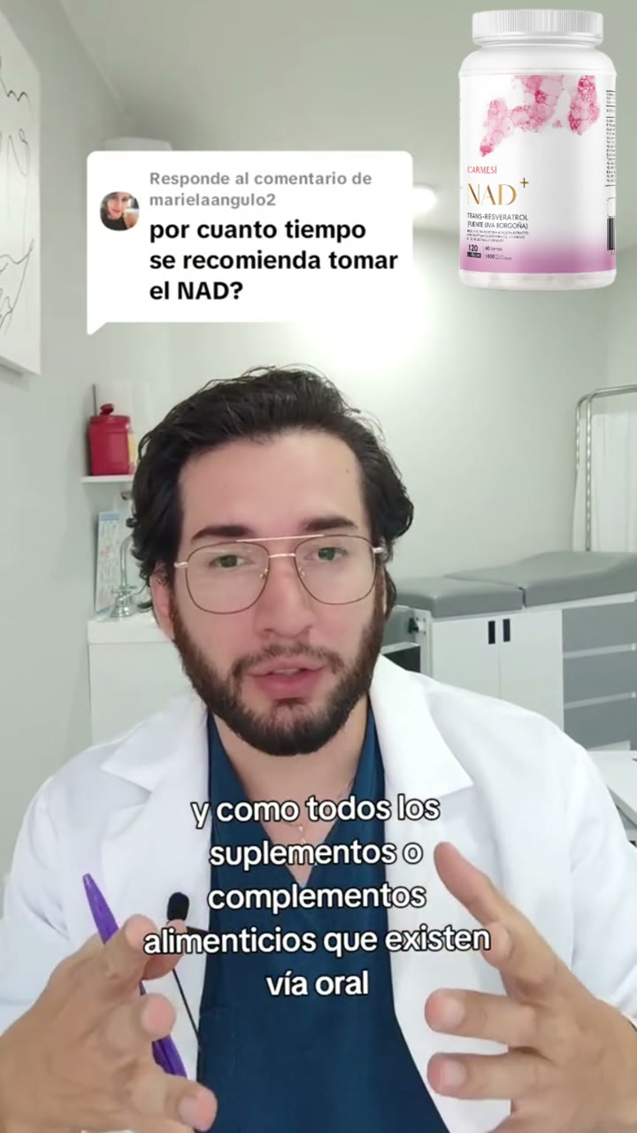 ¿Por cuánto tiempo tomar NAD+? — el especialista responde